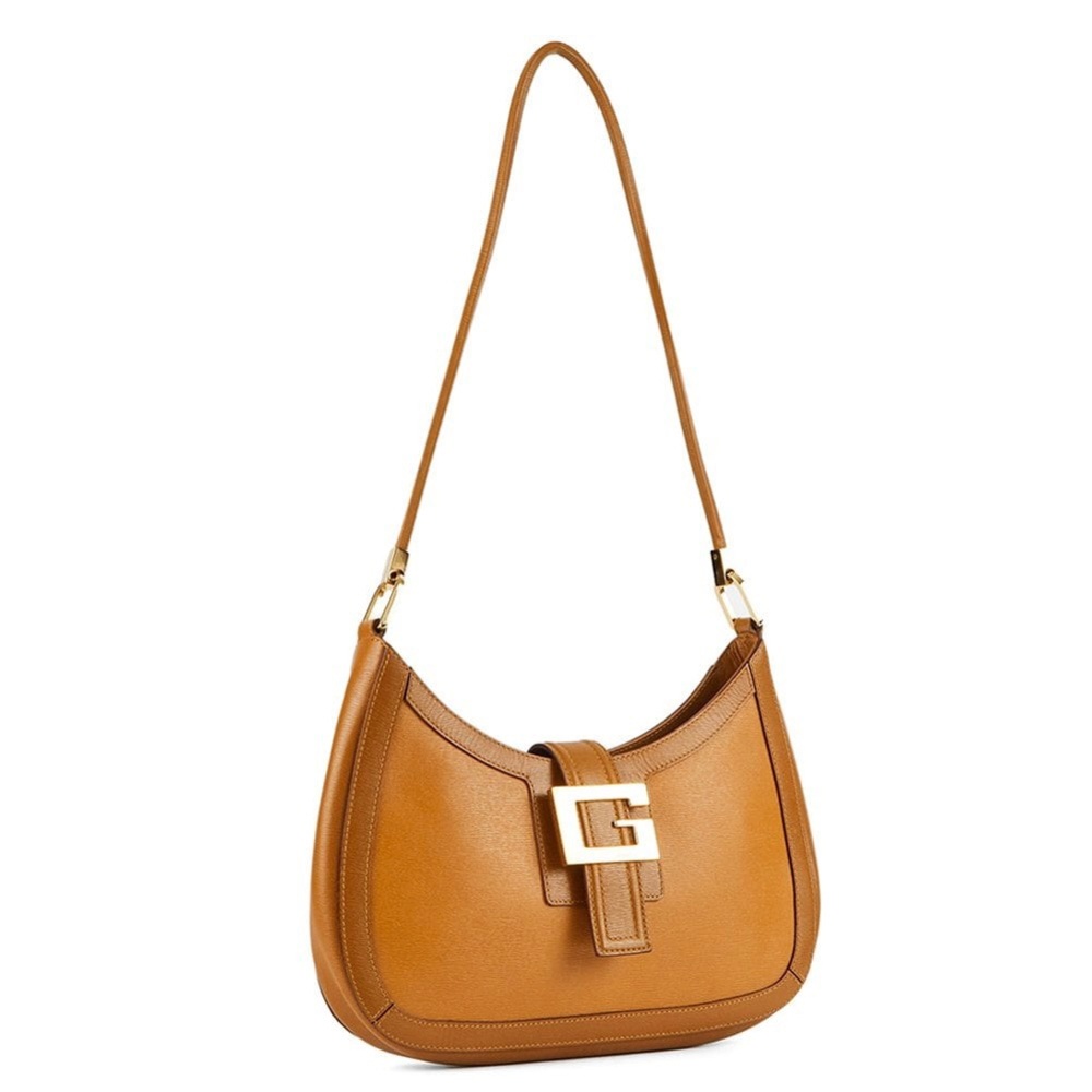 Gucci Jackie Vintage Handbag - Camel Leather